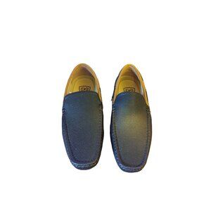 Phat Classic Mens Size 9 Slip On Loafer Moccasin Casual Brown Shoes Great Condit